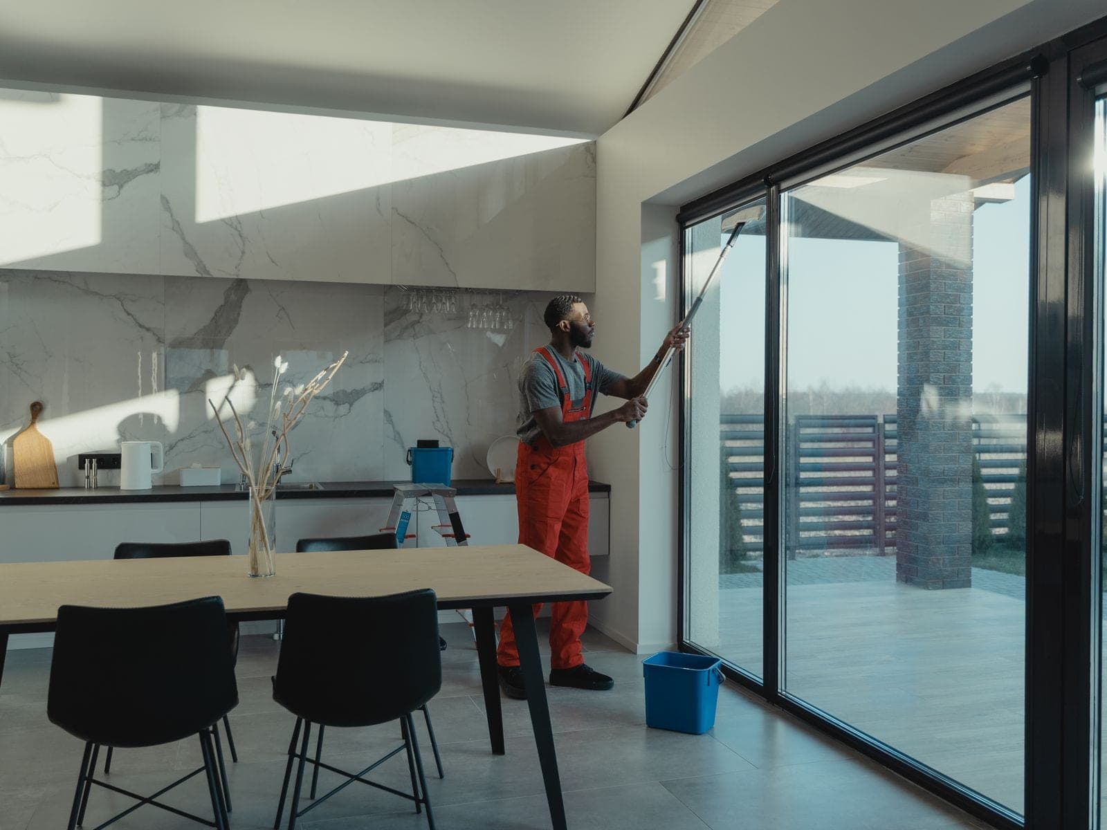 Lavage de vitres et de surfaces vitrées — ACLEANEO